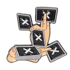 簡子製造 虛無牌徽章 The Werm Badge, 1個