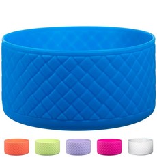 VGHNQ 하이드로 스포츠 플라스크용 실리콘 부츠 946.4ml(32온스) 플라스크 물병 액세서리용 하단 부츠 프로텍터 슬리브 커버 (하이드로 946.4ml(32온스-40온, Blue