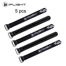 5pcs iFlight 20mm 너비 20x400mm 마이크로 화이버 PU 가죽 배터리 스트랩/비슬립 FPV 벨트 철 버클, 02 20x250mm black