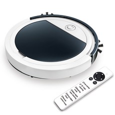 智能掃地機器人 - 家用禮品 超薄聲控遙控版 掃吸拖三合一, XM-32（四電機）白色