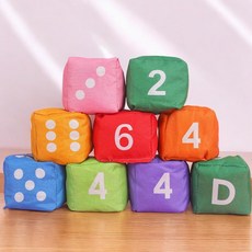 입체 사각 오제미 오자미 콩주머니던지기 오재미 놀이, 1개