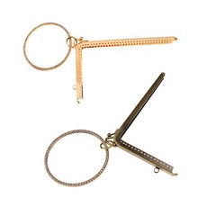 DIY 가방 프레임 금속 키스락 잠금 동전 프레임 수제 핸드백 가방 바느질 액세서리, [01] 옵션1