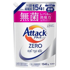 Kao 花王 Attack ZERO 補充包 超特大 1540g, 1個
