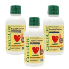 [Childlife] 리퀴드 칼슘 위드 마그네슘 473 ml 3 SET, 473ml, 3개