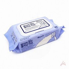 칠판용 보드마카 전용 세정제 물티슈 30p 깔끄미 클리닝티슈 화이트보드
