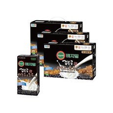 정식품 검은콩 아몬드 호두 베지밀 두유 190ml 72 ja유통