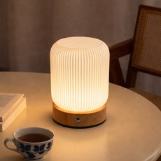 페이퍼랩 밝기 조절 충전형 LED 테이블 조명 인테리어 무드등, 기본