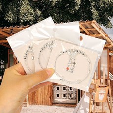 聖誕節禮物 個性手鏈 男女複古韓版手環 簡約ins風小眾設計時尚手鏈