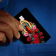 구아다루페 성모 마리아 신용카드 은행카드 직불카드 버스카드 앞면 스티커, A. 1 Set, 9. KT0046480