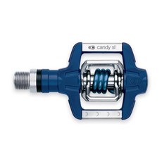 Candy SL 자전거 페달 (블랙 레드 스프링), 다크 블루, 1개