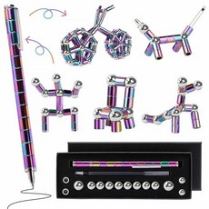 십대 소녀를 위한 피젯 펜 선물 - 십대 소년을 위한 크리스마스 스타킹 스터퍼 남성 여성을 위한 독특한 생일 선물 성인을 위한 멋진 가제트 스트레스 불안 완화 발렌타인 데이, 색상