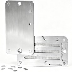 Crypto Seed Storage Crypto Stanless 스틸 캡슐 금속 지갑 콜드 스토리지 백업 24단어 비트코인 키 문구 보관 스틸 플레이트 Ledger, Crypto Seed Storage, Crypto St