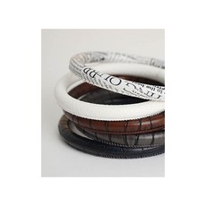 퀼트스타 유니크 O링 인조가죽핸들 8cm_5컬러, 4 그레이, 1개