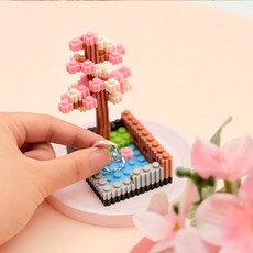 중등 DIY동아리 봄맞이 창의활동 디폼블럭 벚꽃나무 정원 만들기 미술활동 초등미술 초등