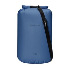 Bee Nesting 초경량 드라이 백-경량 여행 보트 타기 카약 캠핑 수영용 방수 실리콘 자루 액세서리(다크 블루 20L), Bee Nesting 초경량 드라이 백-경량 여행, 보