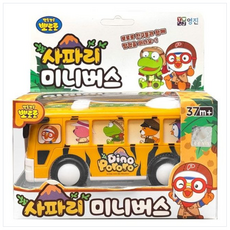 영진토이 뽀로로 사파리 미니버스 미니카 자동차 작동 완구, 1개