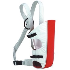 ViVibaby【台灣現貨】簡易背巾 母嬰用品 嬰幼兒外出用品 背巾 背帶 嬰兒背巾 揹巾 輕量背巾 原廠批發 雙面背, 紅白