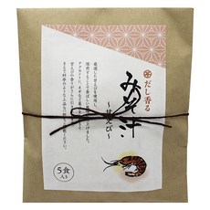 香濃海蟹沖泡味噌湯 5包入, 1袋, 27.5g