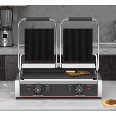 大慶 帕里尼機 (双盤/220V) PG2SA 電力式壓烤機 古巴三明治機 熱壓三明治