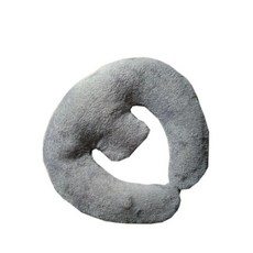 오십견 온수찜질기 찜질 테슬테즐 전자파없는 온열기 보온, 그레이 단색 대형 U자형 쑥 3개 포함, 기본 모델명/품번