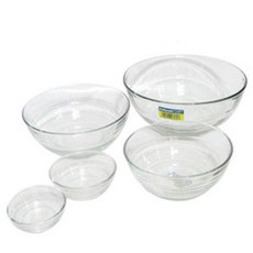 듀라렉스 믹싱볼 샐러드볼 유리볼 앞접시 12cm 1개, 기본