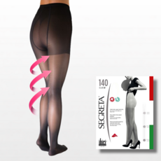 의료용 팬티형 압박스타킹 이태리직수입 여름 얇은 승무원 간호사 하지정맥 발막힘 블랙, 1세트