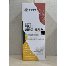 [공식] 경성제약 역시 쾌장군 플러스 15일분 쾌변 배변 장건강 혈중콜레스테롤 개선, 6g, 30개