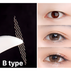 쌍꺼풀 테이프 대용량 120쌍 쌍커풀 레이스 실쌍테 쌍커플 테이트 만들기 풀테이프, 120개, B타입