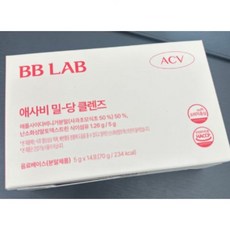 뉴트리원 비비랩 애사비 밀당 클렌즈 14포 1개