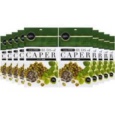 MedPAX 일본직구 메드PAX 케이퍼스 소금에 절인 0.7oz(20g) x 10봉, 사이즈