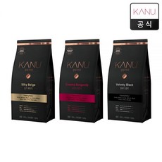 [홀빈] 카누 원두커피 200g 3팩 실키1팩+크리미1팩+벨베티1팩 외 6종, 5. 크리미버건디2팩+벨베티블랙1팩, 홀빈(분쇄안함)