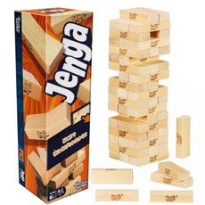 孩之寶 Hasbro 兒童益智 Jenga 木質層層疊 HG1499, 1個