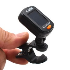 아로마뮤직 기타 클립 튜너기 at-01a, 1개