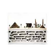 螞蟻帝國 漫遊埃及 蟻宅pro 一體式 立體 輕質磚巢 大型螞蟻窩, 1個