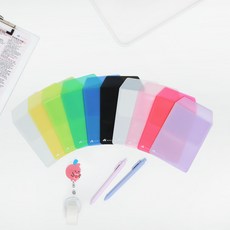 너스키니 널스원포켓 간호사주머니 인포켓케이스 파우치형필통 파우치형 필통, 1개, 10. 블랙