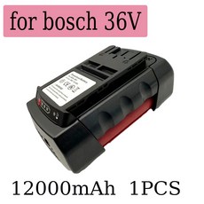 보쉬 36V 배터리 12000mAh BAT4030 BAT4040 BAT4050 BTA4060 리튬이온 업그레이드 버전, [03] 12000mAh 1PCS