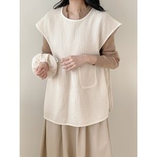 [오보기]엄마 턱받이 엄마 침받이 트림패드 수유가리개 앞치마, 시그니처 모달, 1세트, 1개입