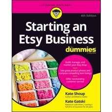 (영문도서) Starting an Etsy Business for Dummies Paperback, English, 9781394168705