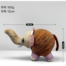 이탈리안 브레인랏 인형 퉁퉁퉁 사후르 트랄랄레로 트랄랄라 타타타사후르 침판지니 바나니니 리릴리 라릴라, OPP 플라스틱 포장, 37 코코판토 엘레판토