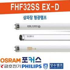 32W 형광등 실내 천장등 사무실 공장 매장 작업등 가성비 좋은 밝고 저렴한등, 3) 번개표-주광색- 5개