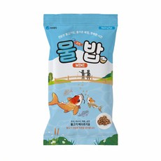 미니 물밥 물고기밥 물고기 먹이 물고기 사료 물고기 먹이주기 체험, 1개, 미니물밥