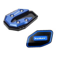 NMAX 사이드스탠드 클립 세트 전년식 말발굽, 블루