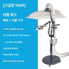 제연기 집진기 연기제거 실내흡연기 환풍기 연기 사무실, 기본 색상, 3. 100P이중쑥뜸받침대포함