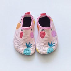 아동용 과일 아쿠아슈즈 KC인증 어린이 물놀이 신발 미끄럼방지