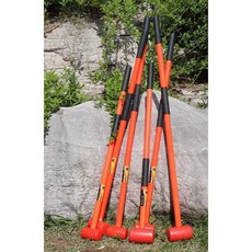다용도해머 우레탄망치 고무망치 대형함마 충격방지, 1개, 95cm 고무망치 XL
