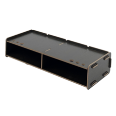 올지 모니터받침대 고강도 모니터 스탠드 선반, 다크브라운