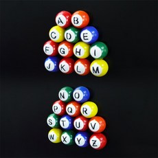 정스네 알파벳 마그넷 자석숫자, A~M (MF-221)