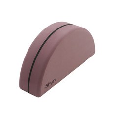 上新優惠價 EVA加密半圓瑜伽磚 月牙坡形磚 舞蹈形體訓練輔助 高密度防滑 青綠/泥灰/豆沙三色可選 建議雙入YD, 1個, 豆沙