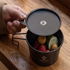 모아프라임 티타늄 시에라 플레이트 야외소형그릇, 티타늄플레이트1개