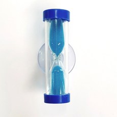 착붙는 3분모래시계 양치모래시계 사우나 화장실 흡착식, 핑크